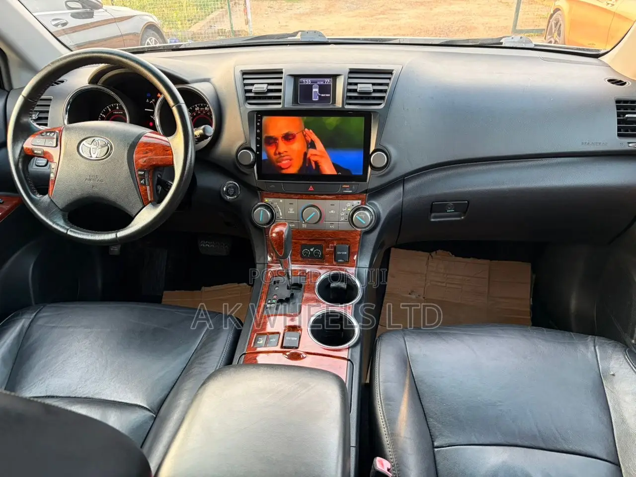 Toyota Highlander Limited 2012 Gray