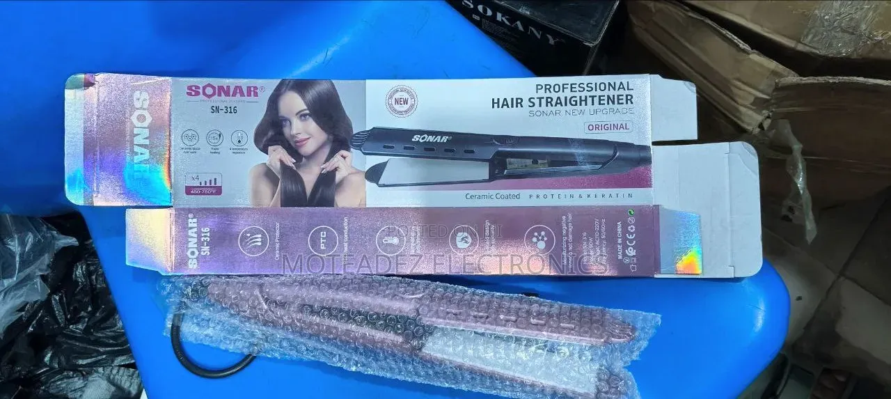 Sonar High Heat Professional High Quality Hair Straightener