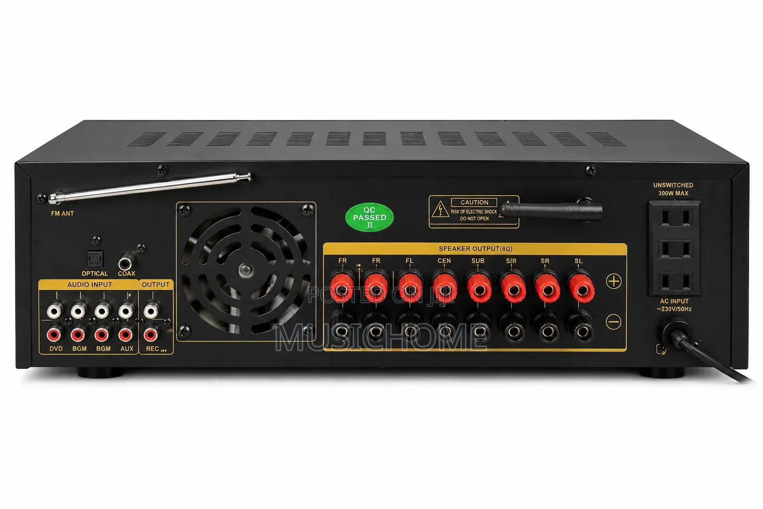 Powerful Bluetooth, Usb Speaker Amplifier