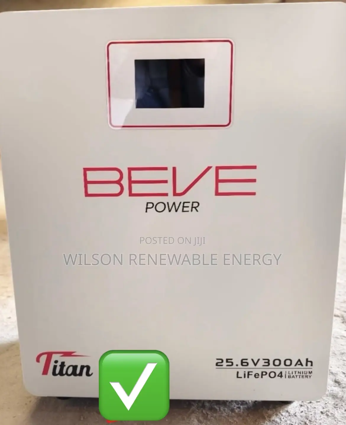 Beve 7.6kwh 24v Lithium Battery