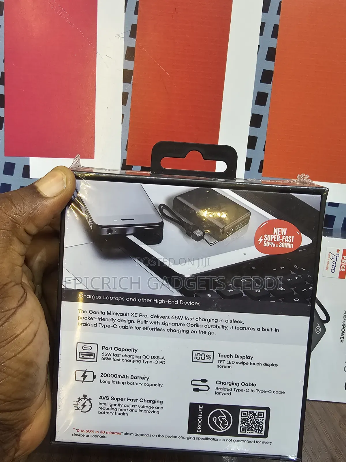 Digifon Mini Vault 20,000mah 65w Laptop and Phone Portable Powerbank