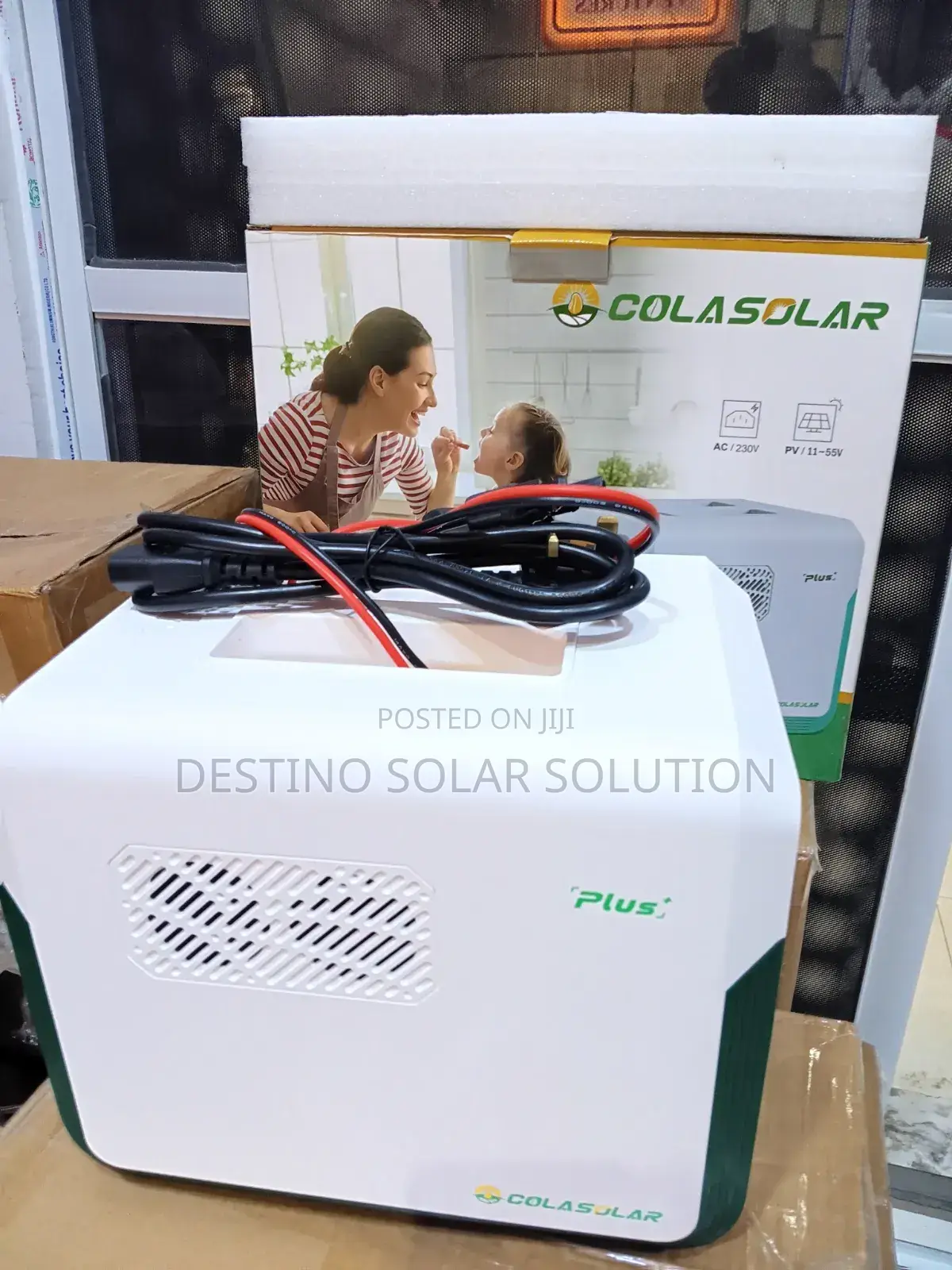 The Cola 1000 Plus Solar Generator