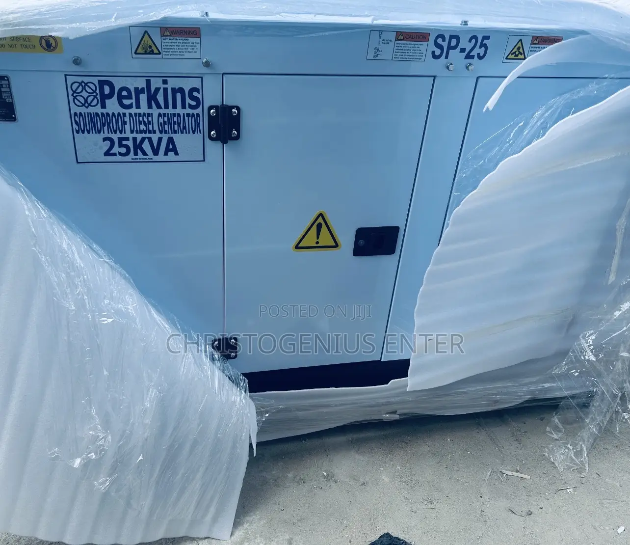 Perkins Generators Set 25kva Soundproof (Brand New )