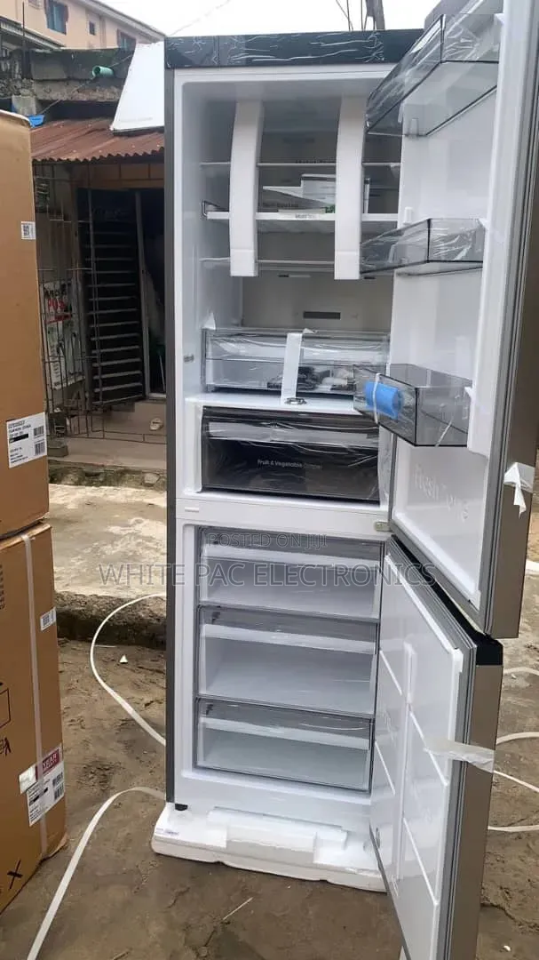 New Hisense 330 Litre Double Door Inverter Fridge > Freezer > Wi-Fi