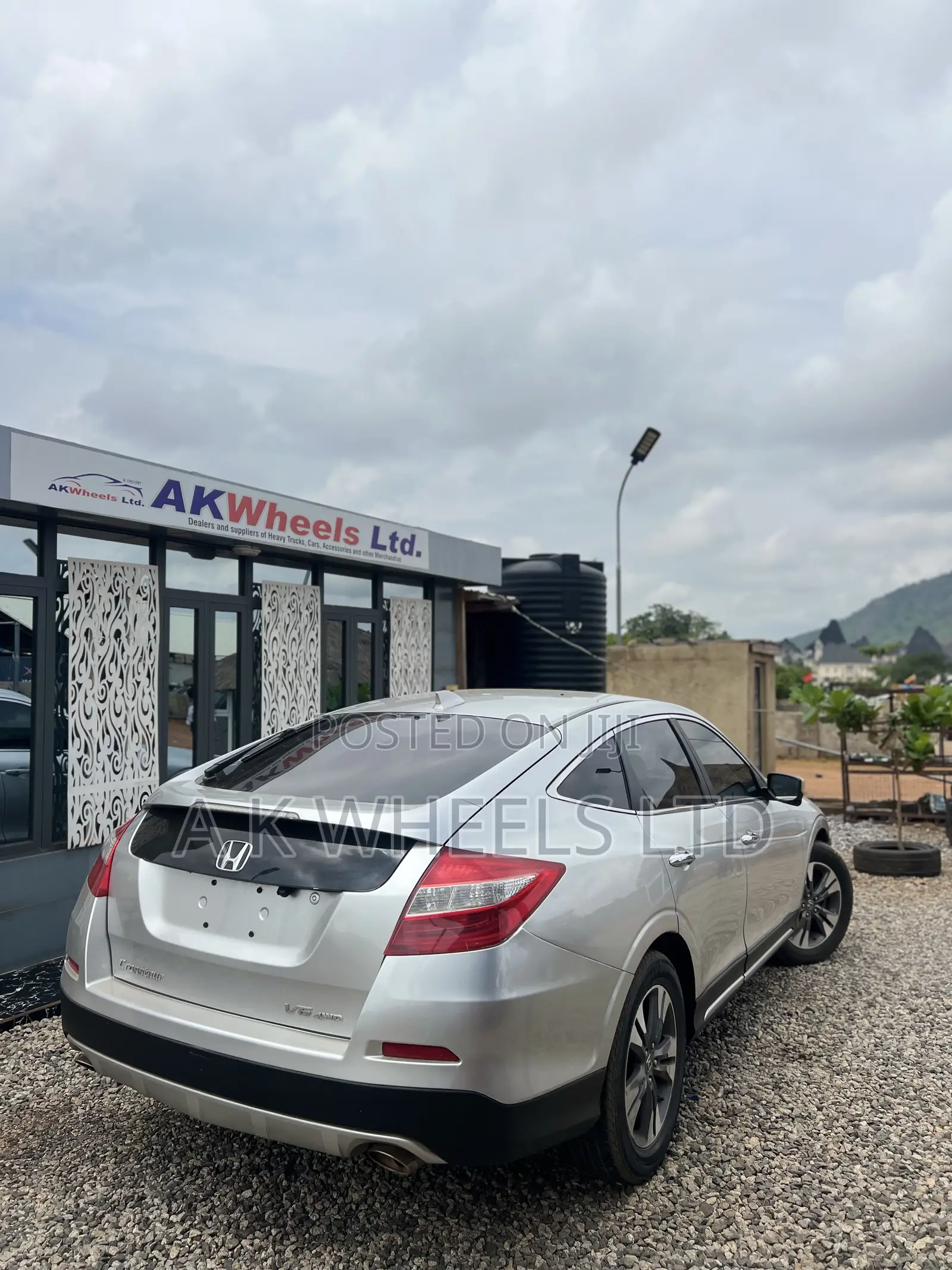 Honda Accord Crosstour EX-L w/Navigation AWD 2013 Silver