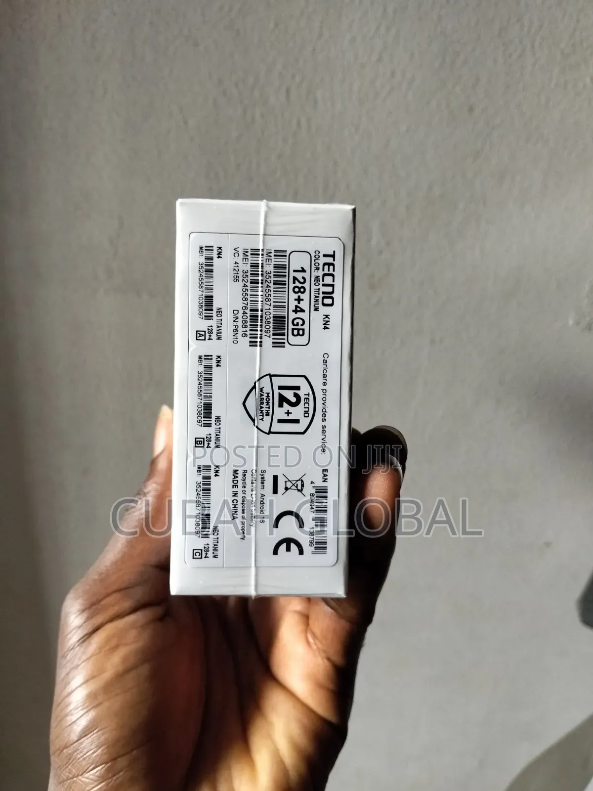 New Tecno Spark 50 128 GB Silver
