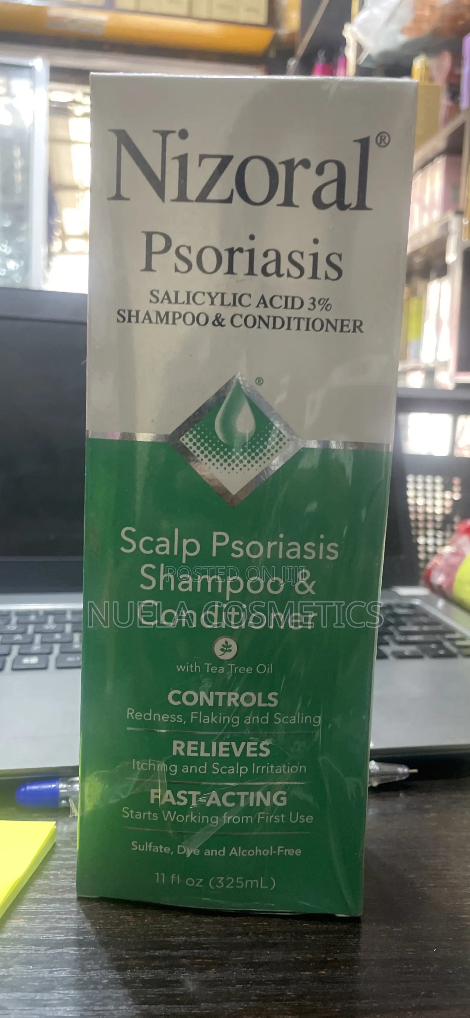 Nizoral Psoriasis Salicylic Acid 3% Shampoo Conditioner