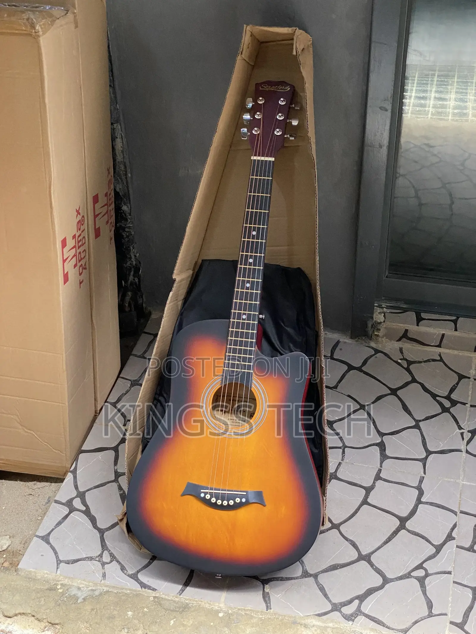 Acoustic Box Guitar 38” Inch Leaning Guitar