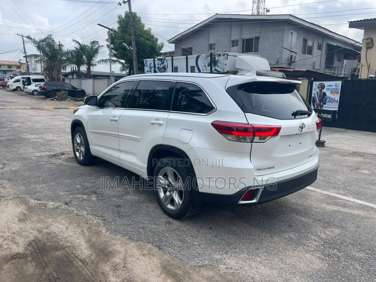 Toyota Highlander Limited 2019 White