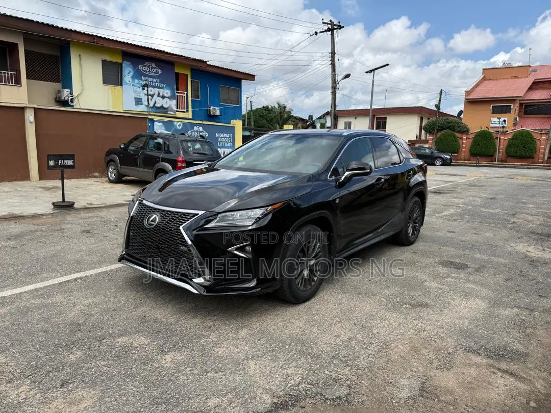 Lexus RX 350 F Sport AWD 2016 Black