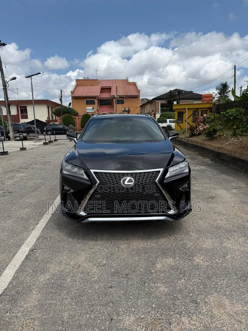 Lexus RX 350 F Sport AWD 2016 Black