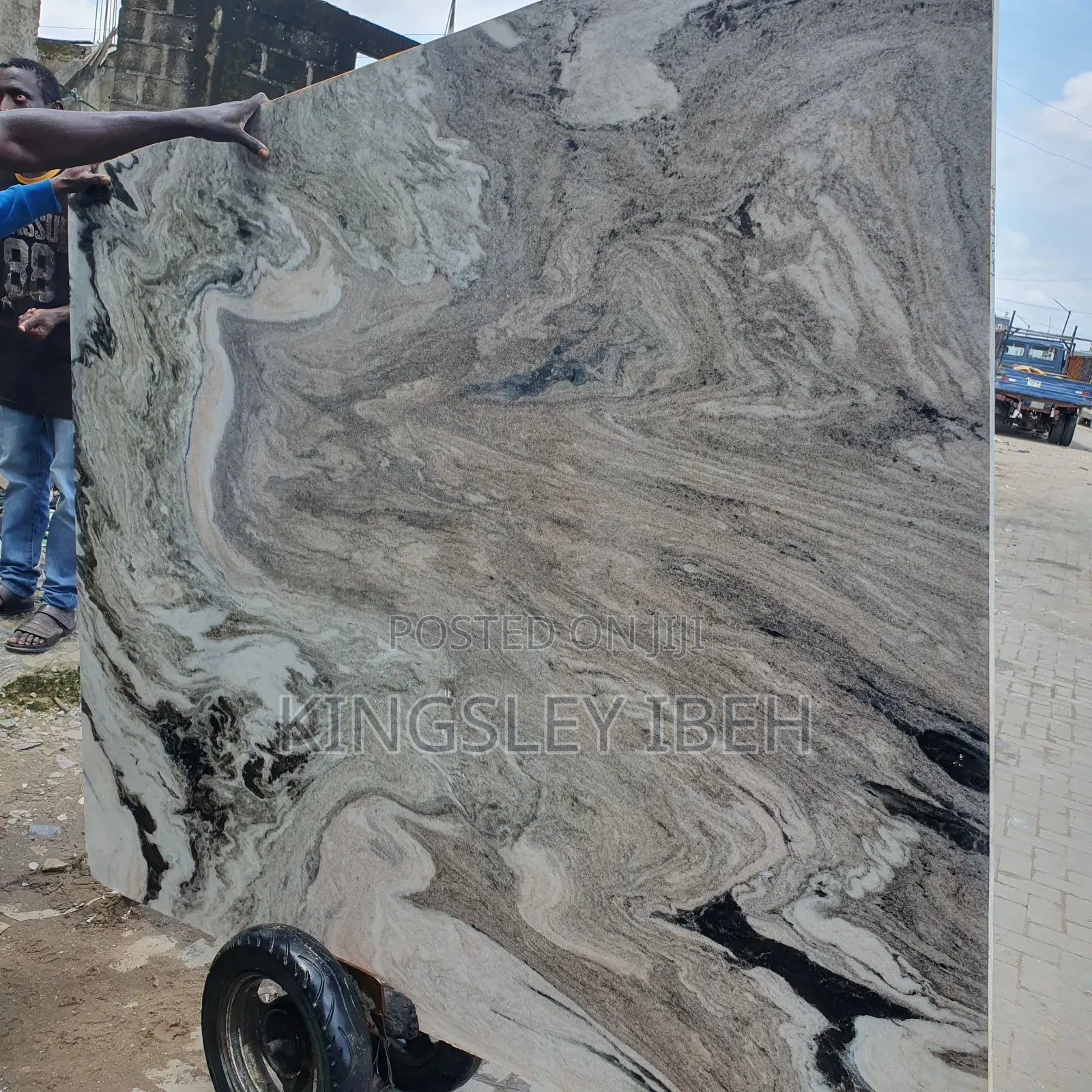 150×189 Cm Alpaccino Waves Granite Marble