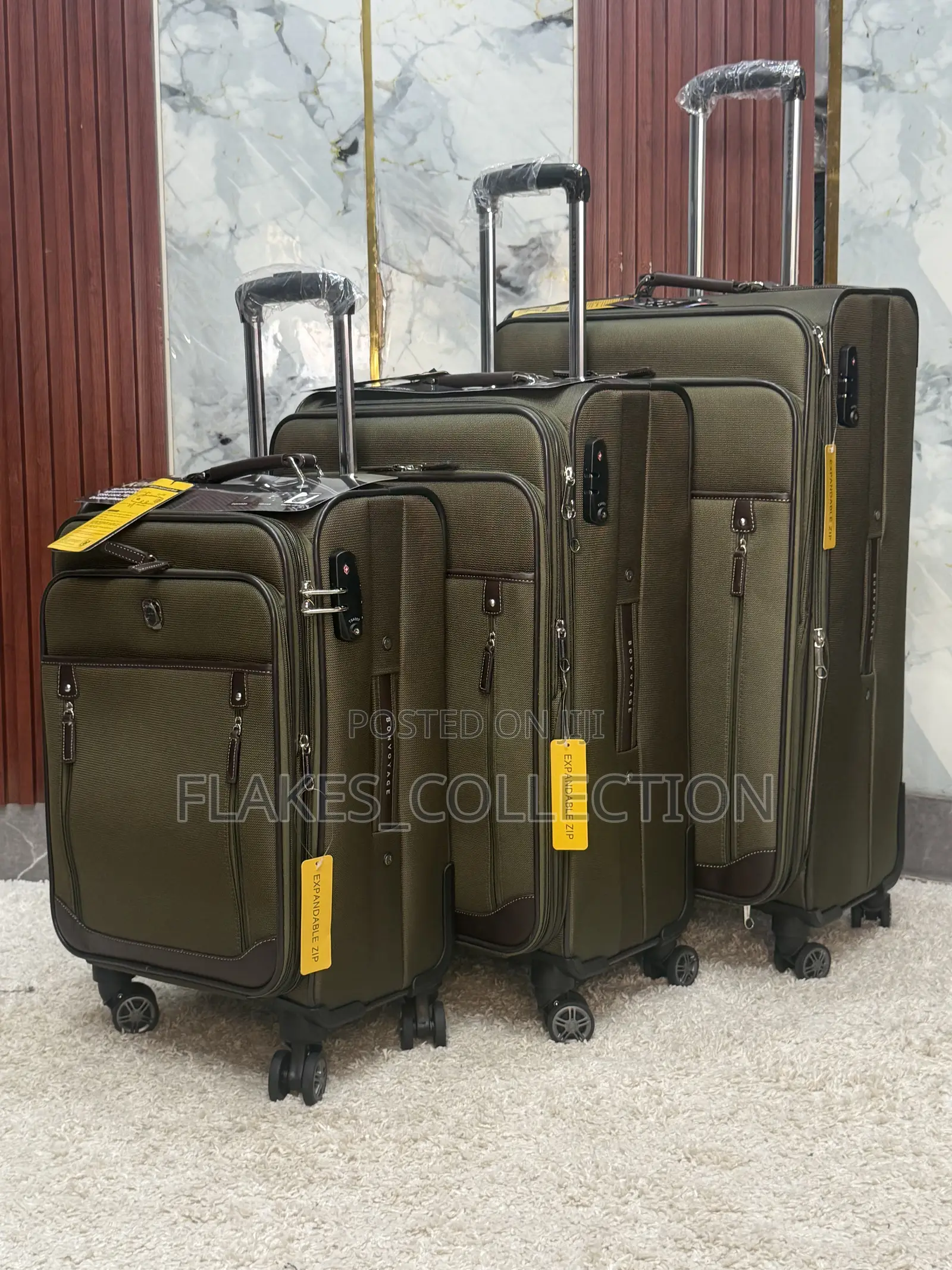 Bonvoyage Set of 3 Luggage Box