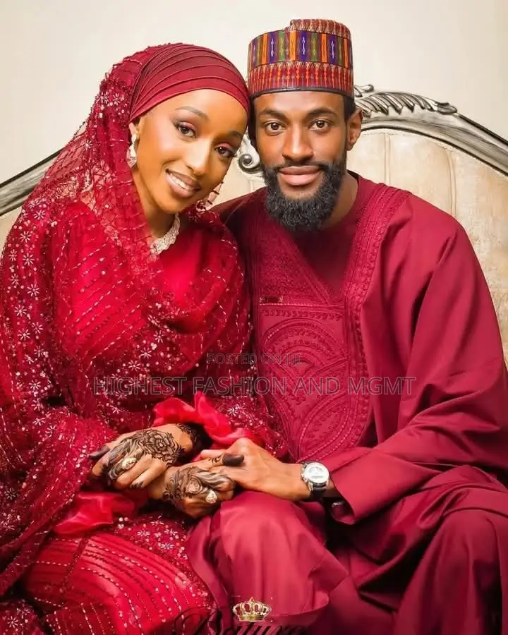 Crimson North-Nigerian Bridal-Groom Coordination