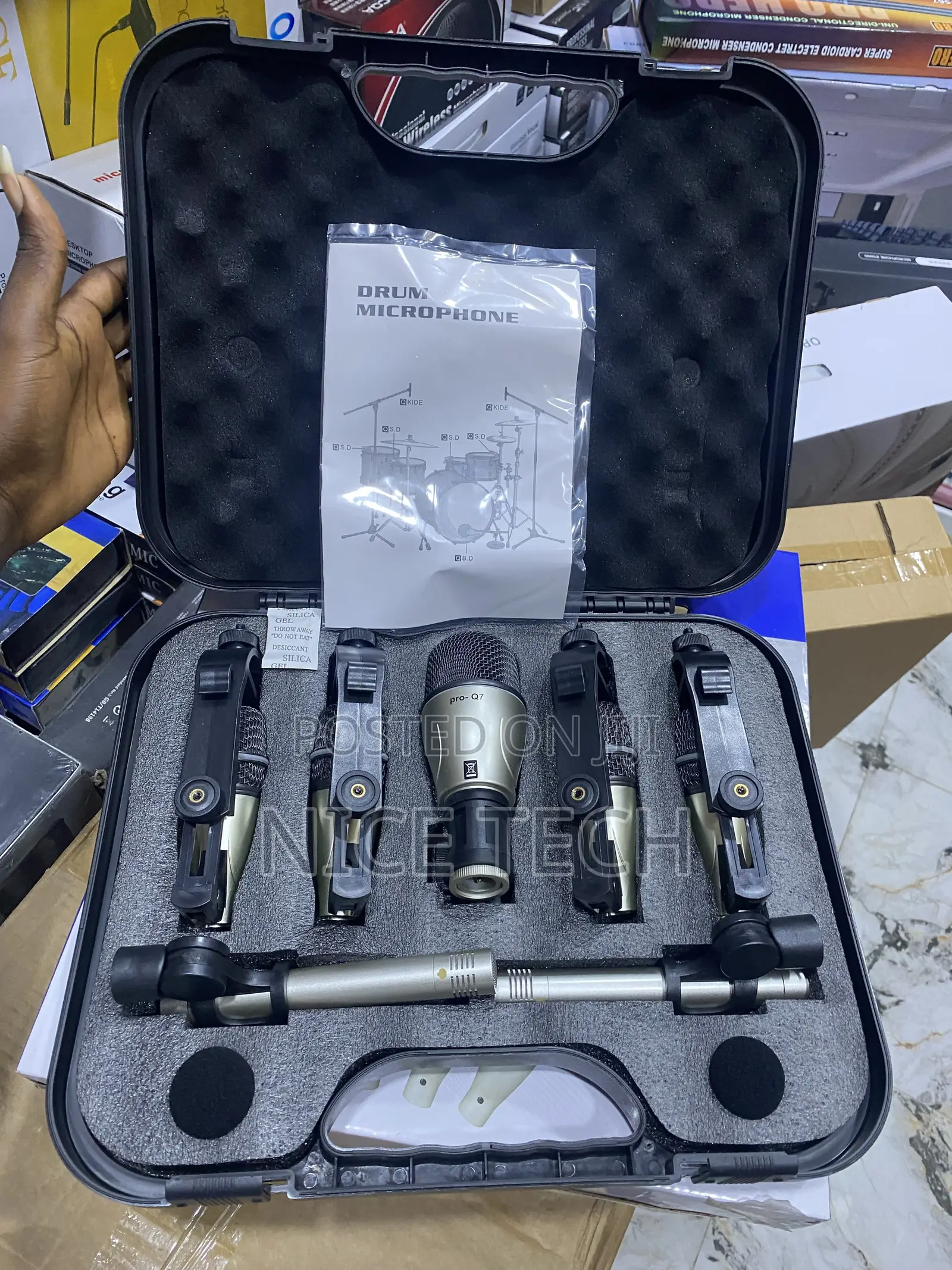 Pro Hero Drum Microphone 7sets