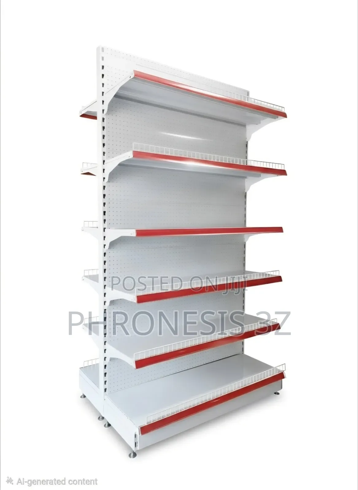 4ft Heavy Duty Supermarket Shelf (6 Steps)