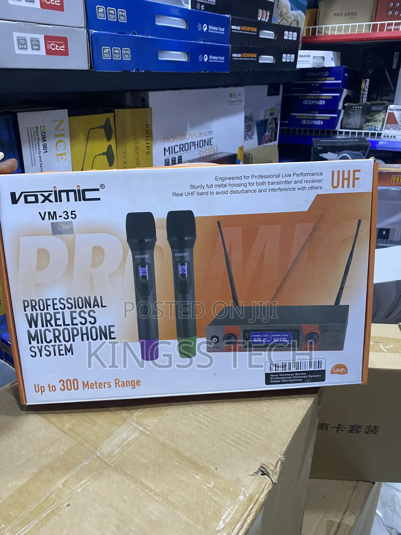 Voximic Vm35 Uhf Wireless Microphone