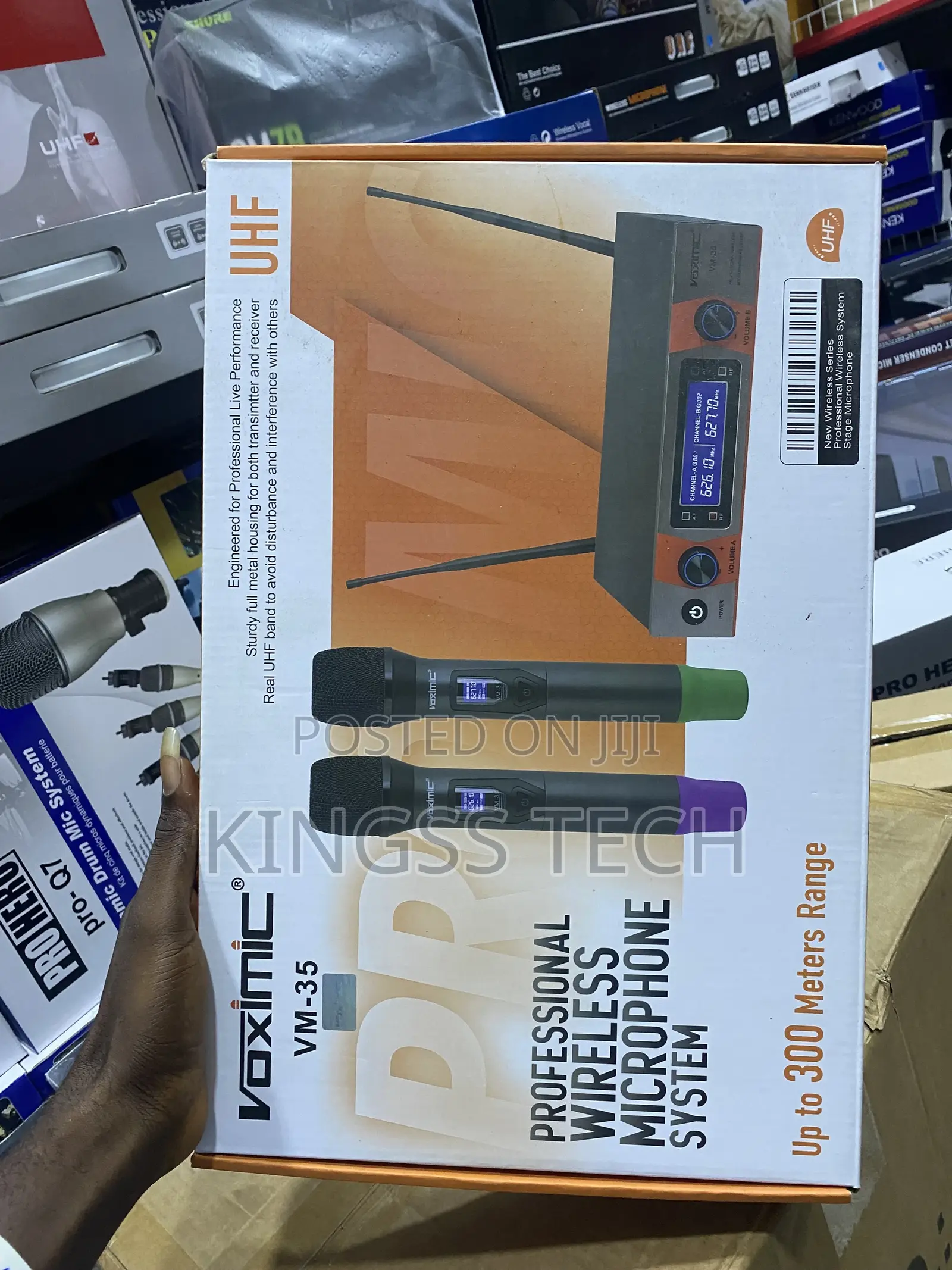 Voximic Vm35 Uhf Wireless Microphone
