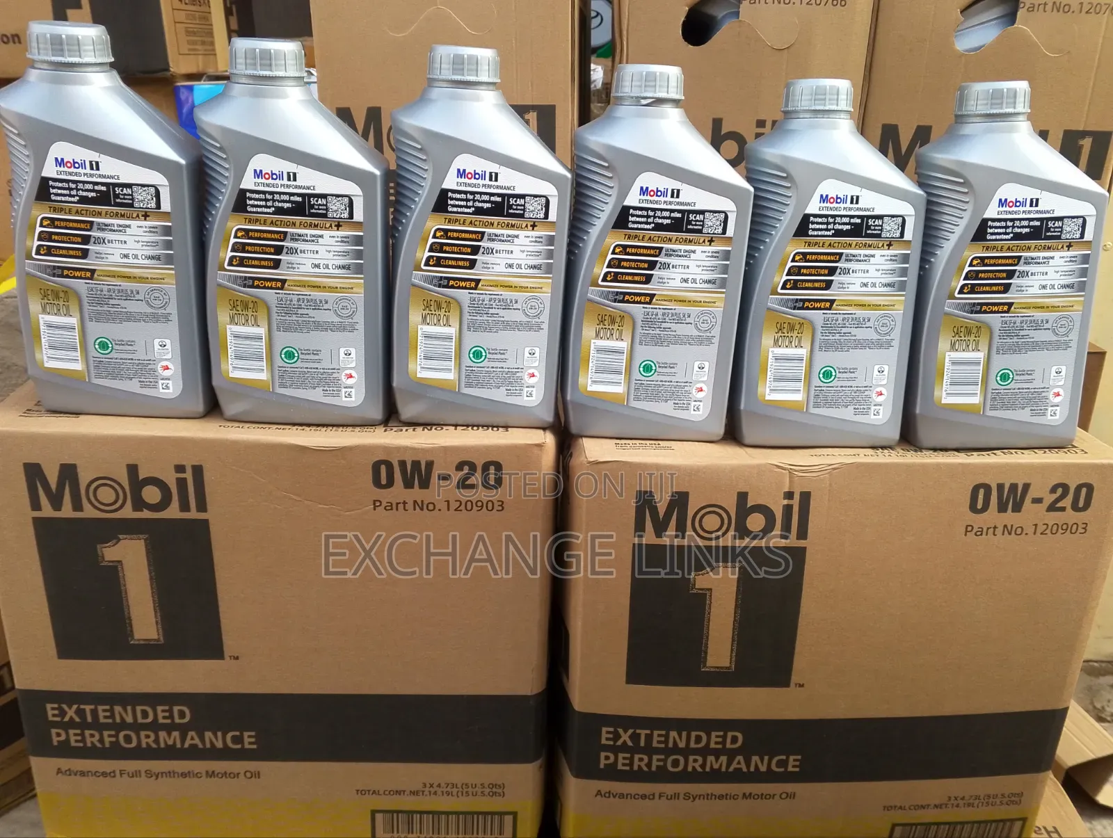 Mobil 1 0w-20 1l Extended Performance Engine Oil