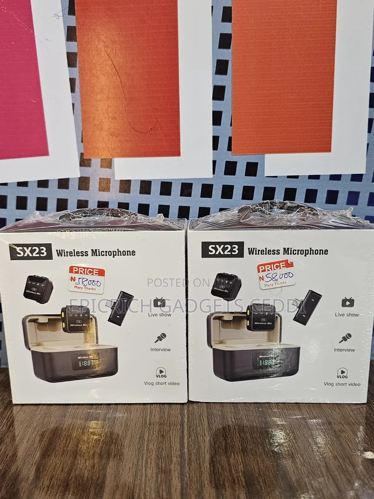 Sx23 Wireless Microphone With Noise Reduction