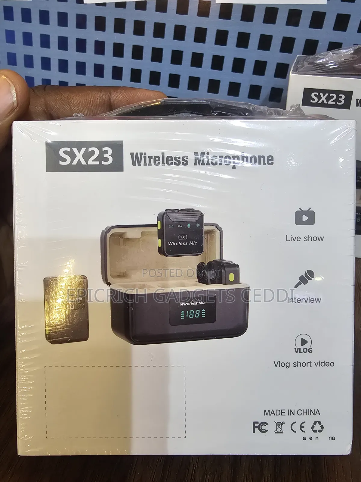 Sx23 Wireless Microphone With Noise Reduction