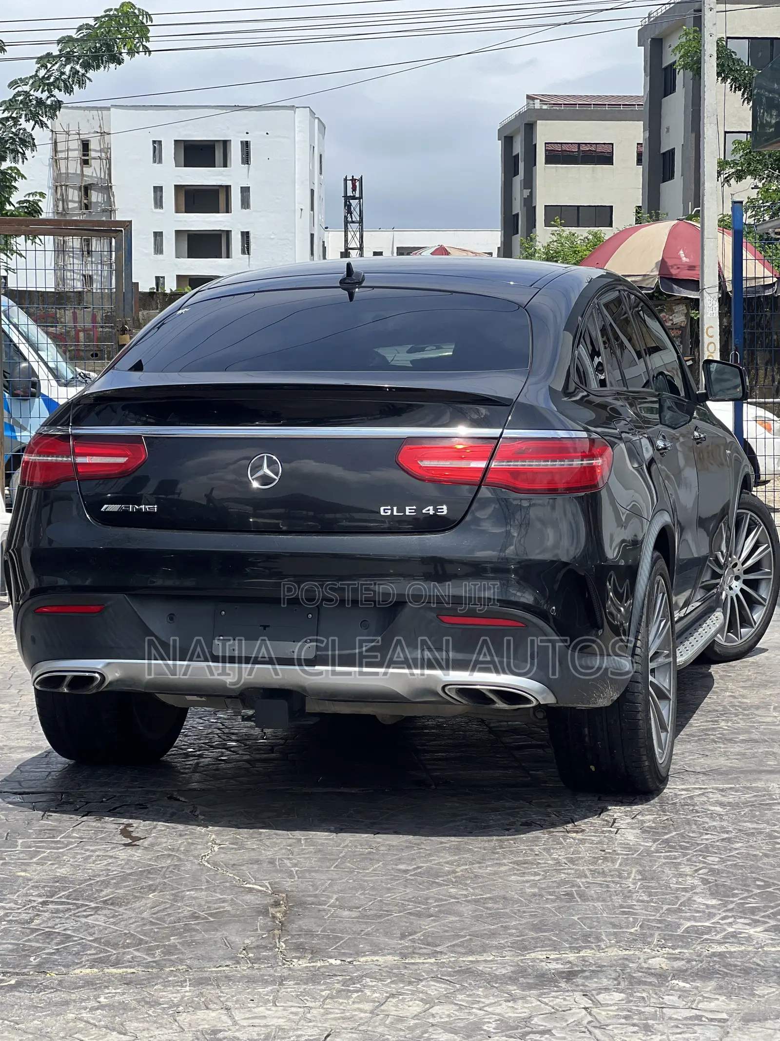 Mercedes-Benz GLE-Class AMG GLE 43 4MATIC 2018 Black