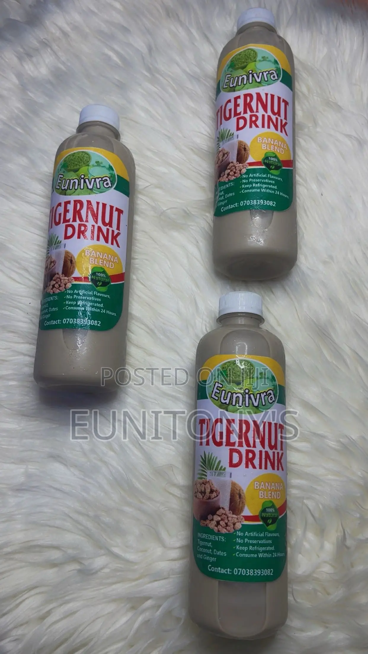 Banana Blend Tigernut Drink
