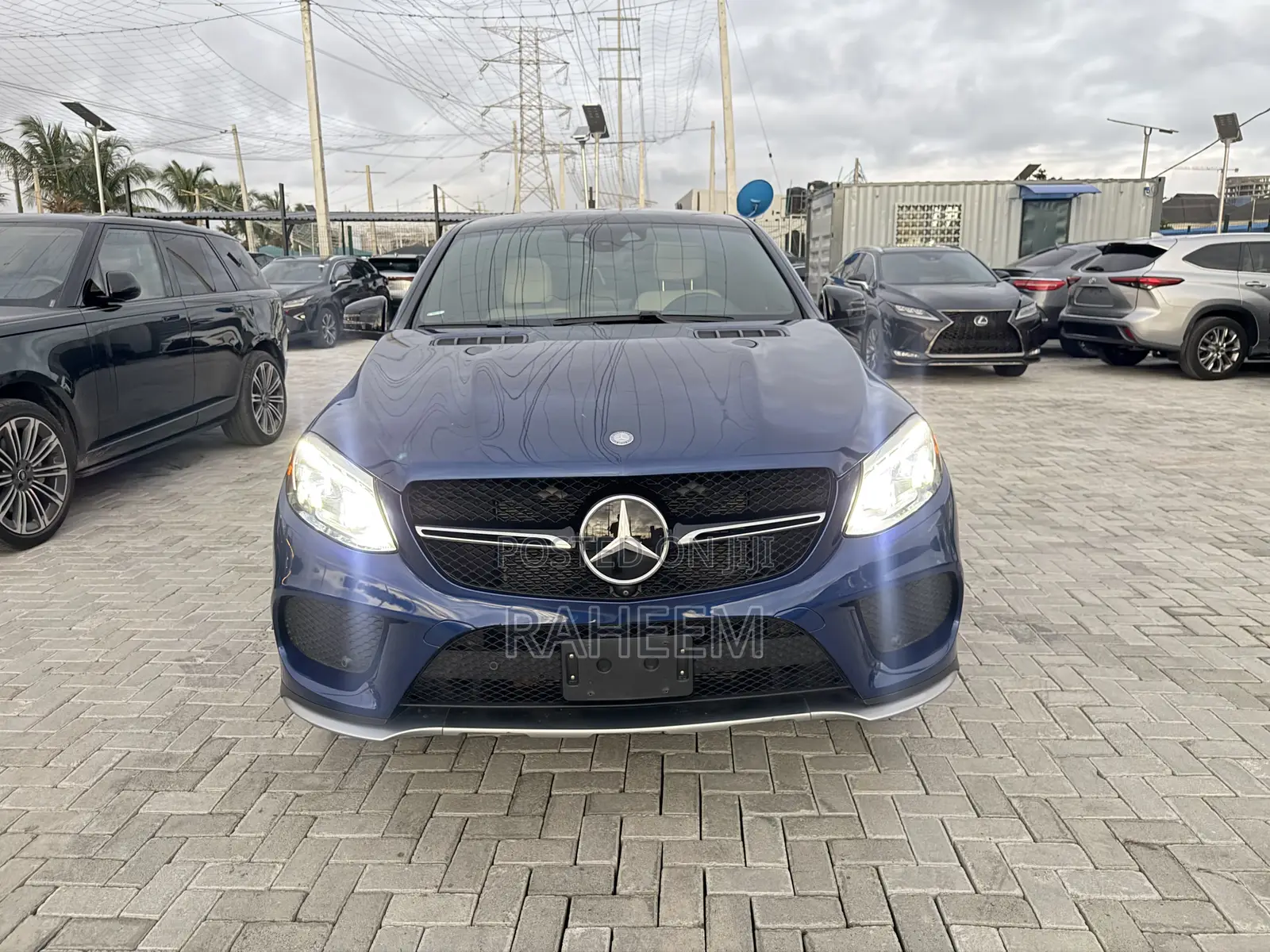 Mercedes-Benz GLE-Class AMG GLE 43 4MATIC 2017 Blue