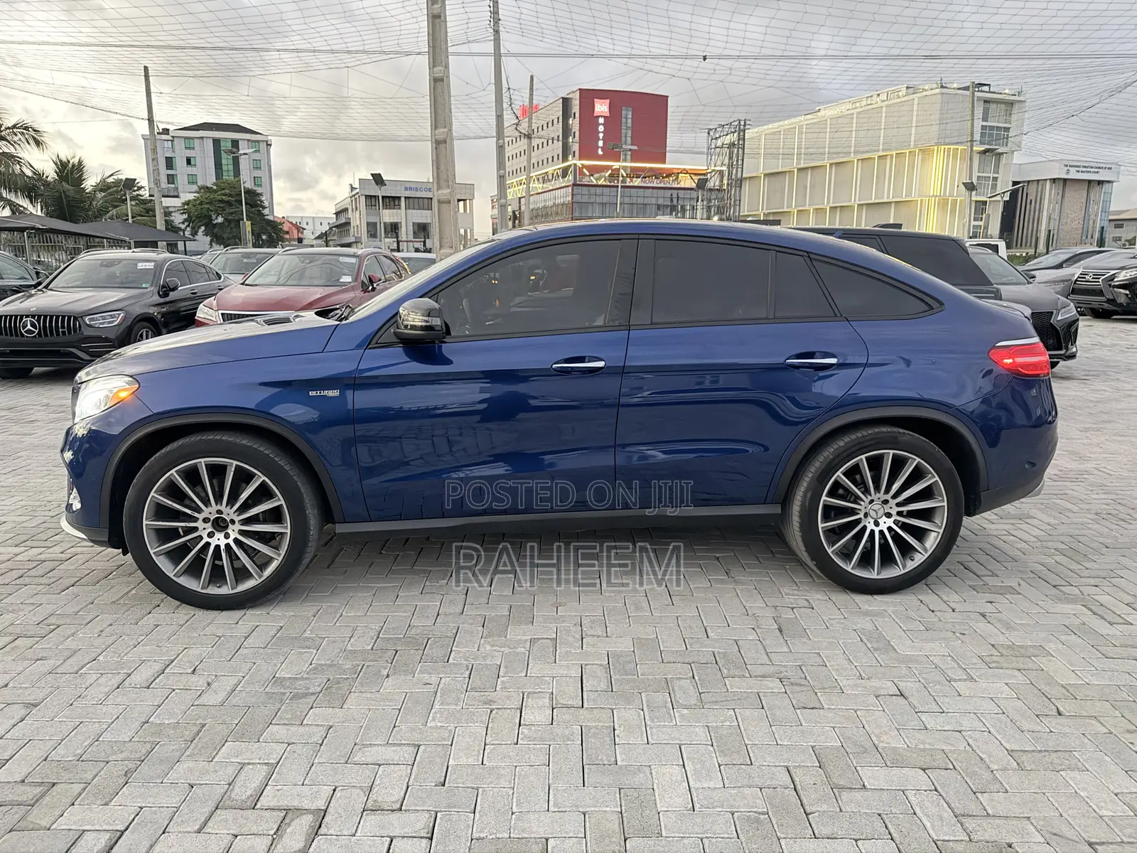 Mercedes-Benz GLE-Class AMG GLE 43 4MATIC 2017 Blue
