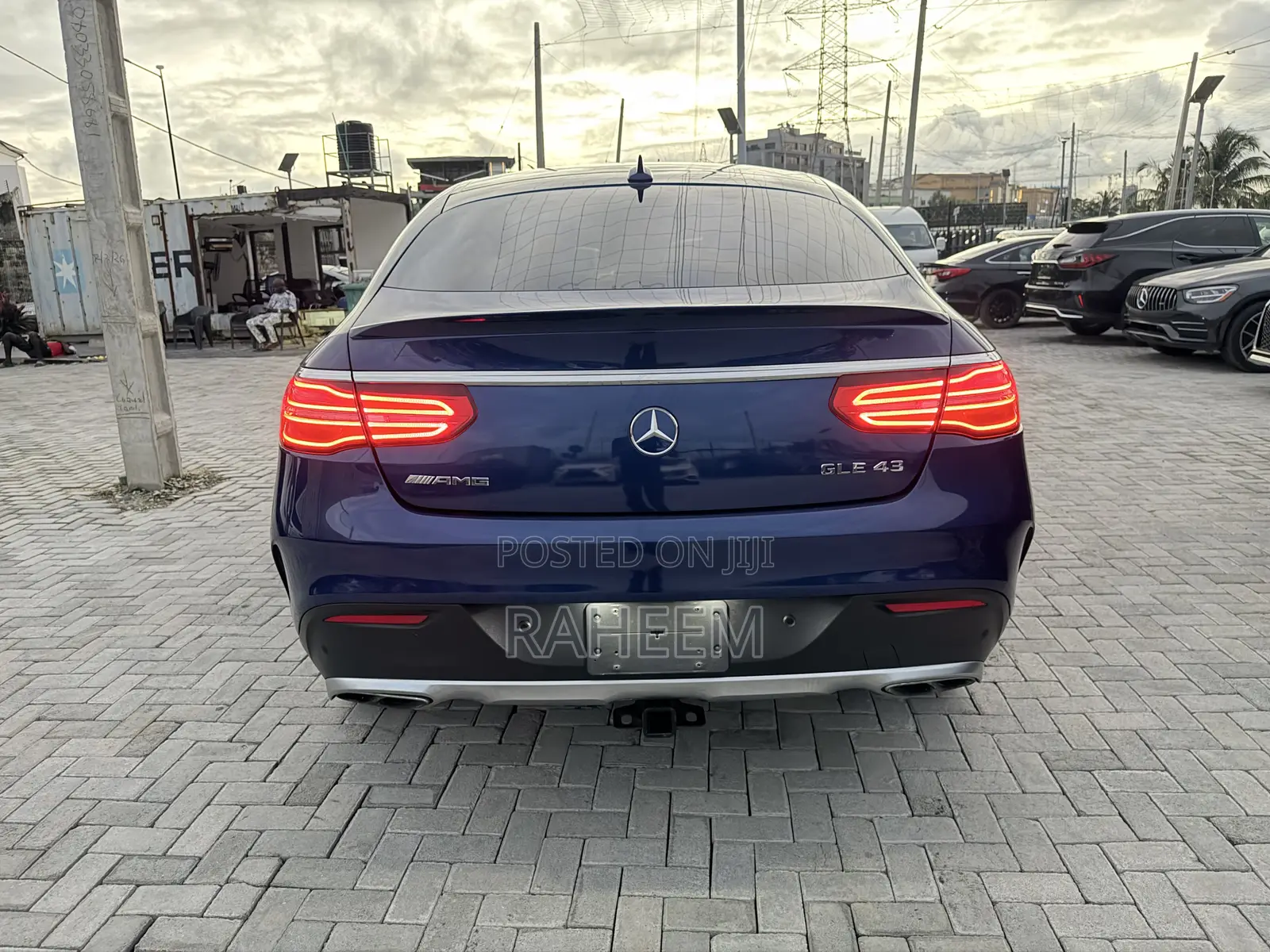 Mercedes-Benz GLE-Class AMG GLE 43 4MATIC 2017 Blue
