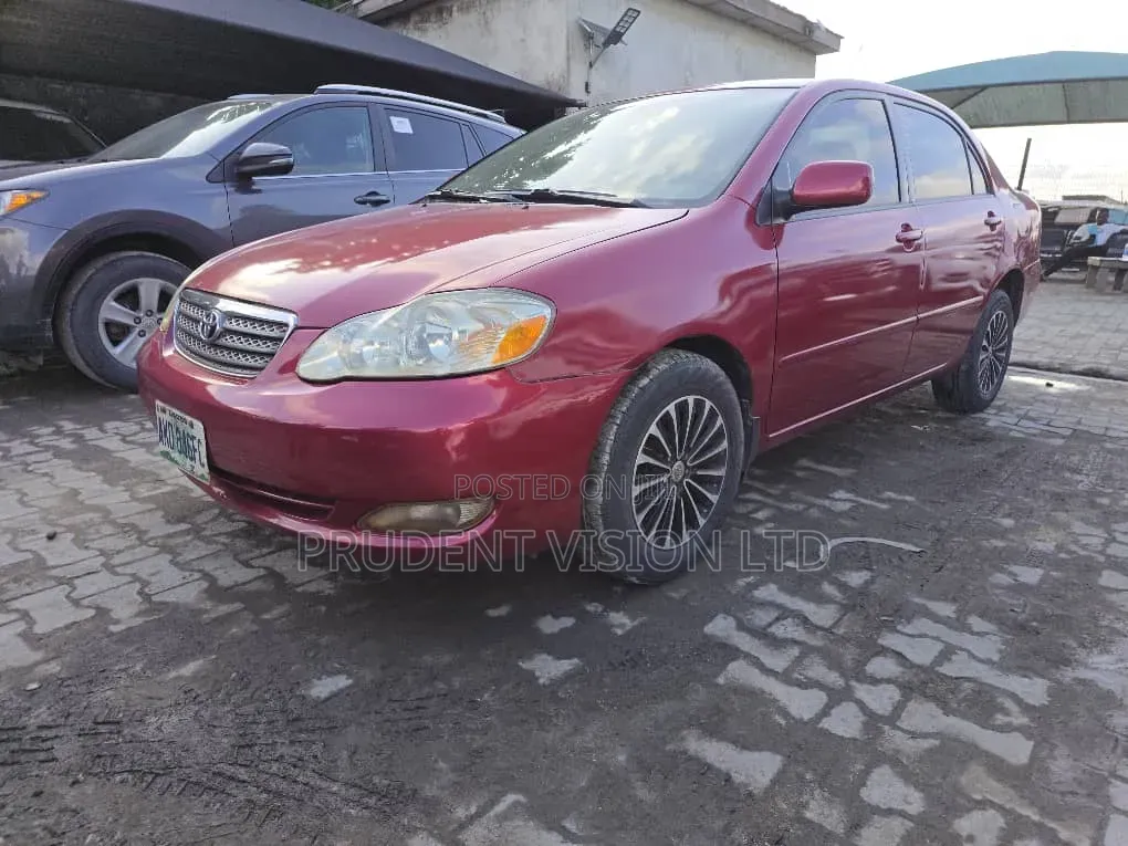 Toyota Corolla LE 2007 Red