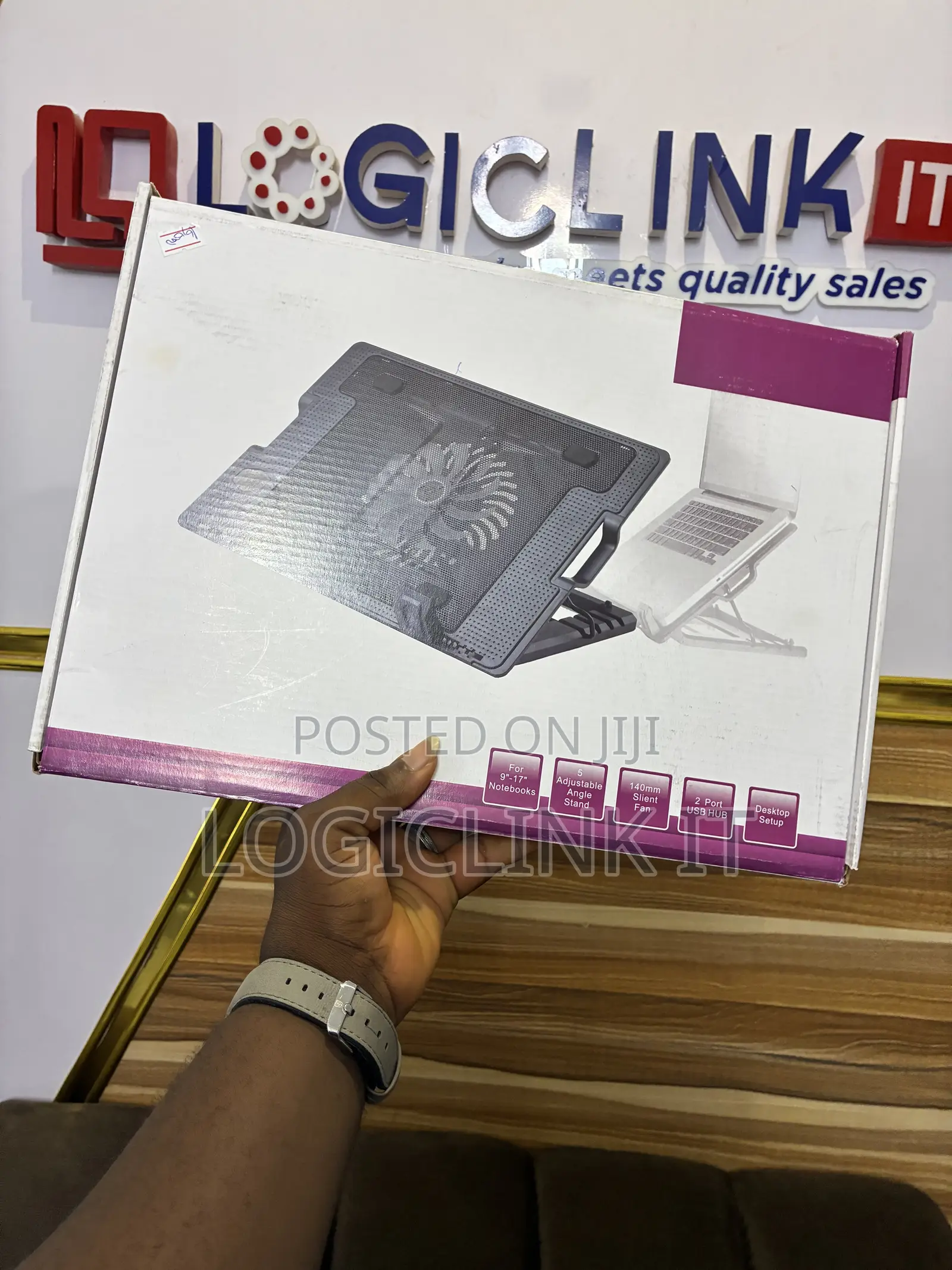 Laptop Cooling Fan Stand