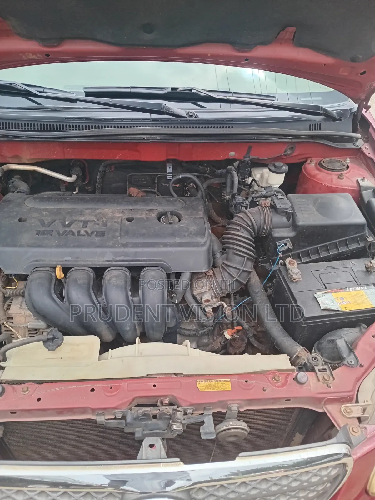 Toyota Corolla LE 2007 Red