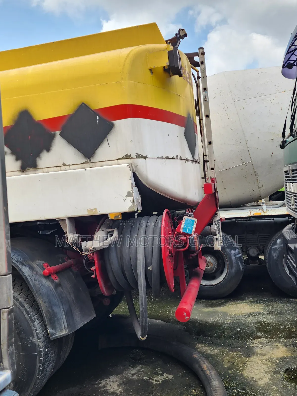 Foreign Used Man Diesel Diesel Tanker Truck