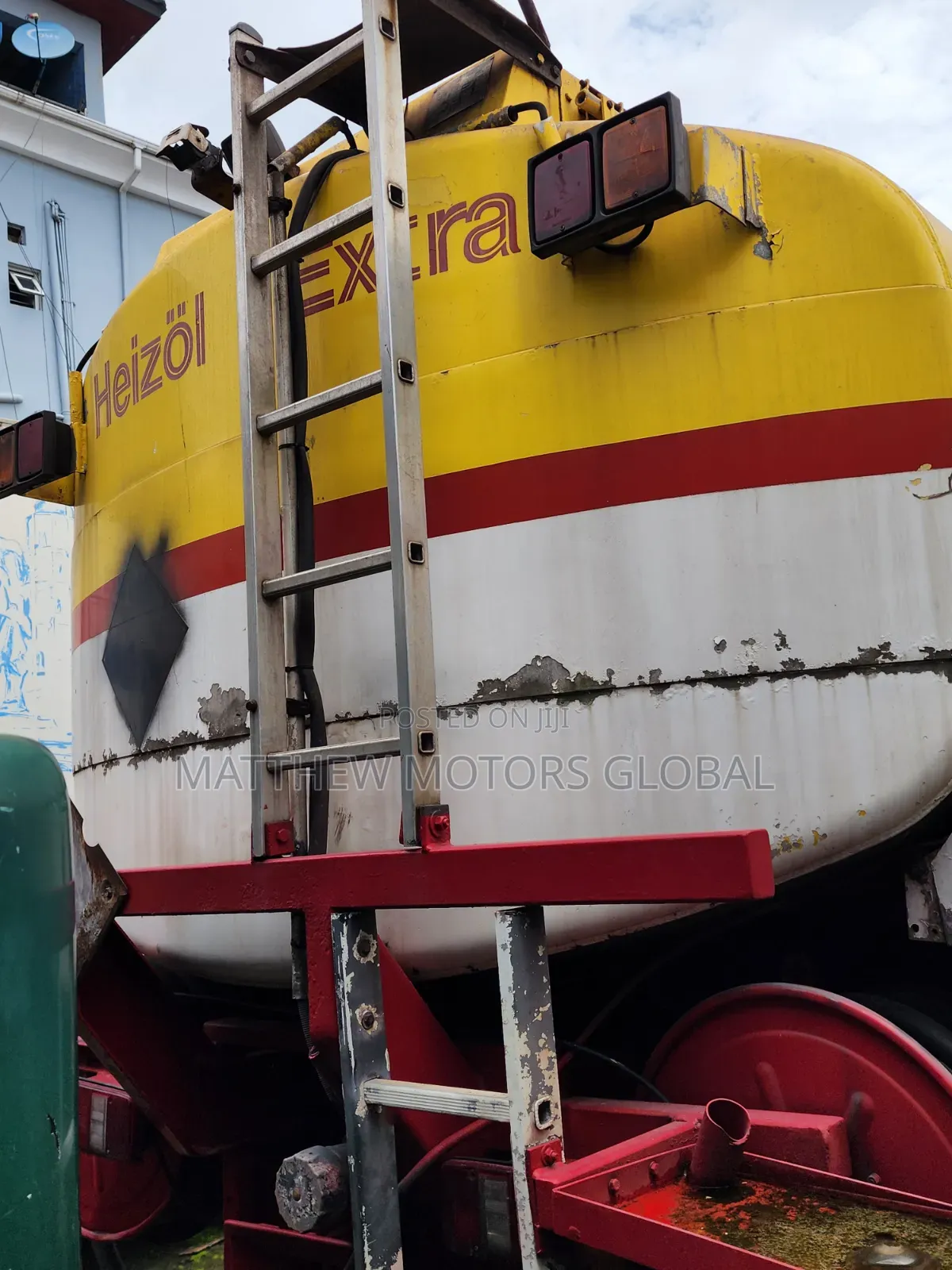 Foreign Used Man Diesel Diesel Tanker Truck