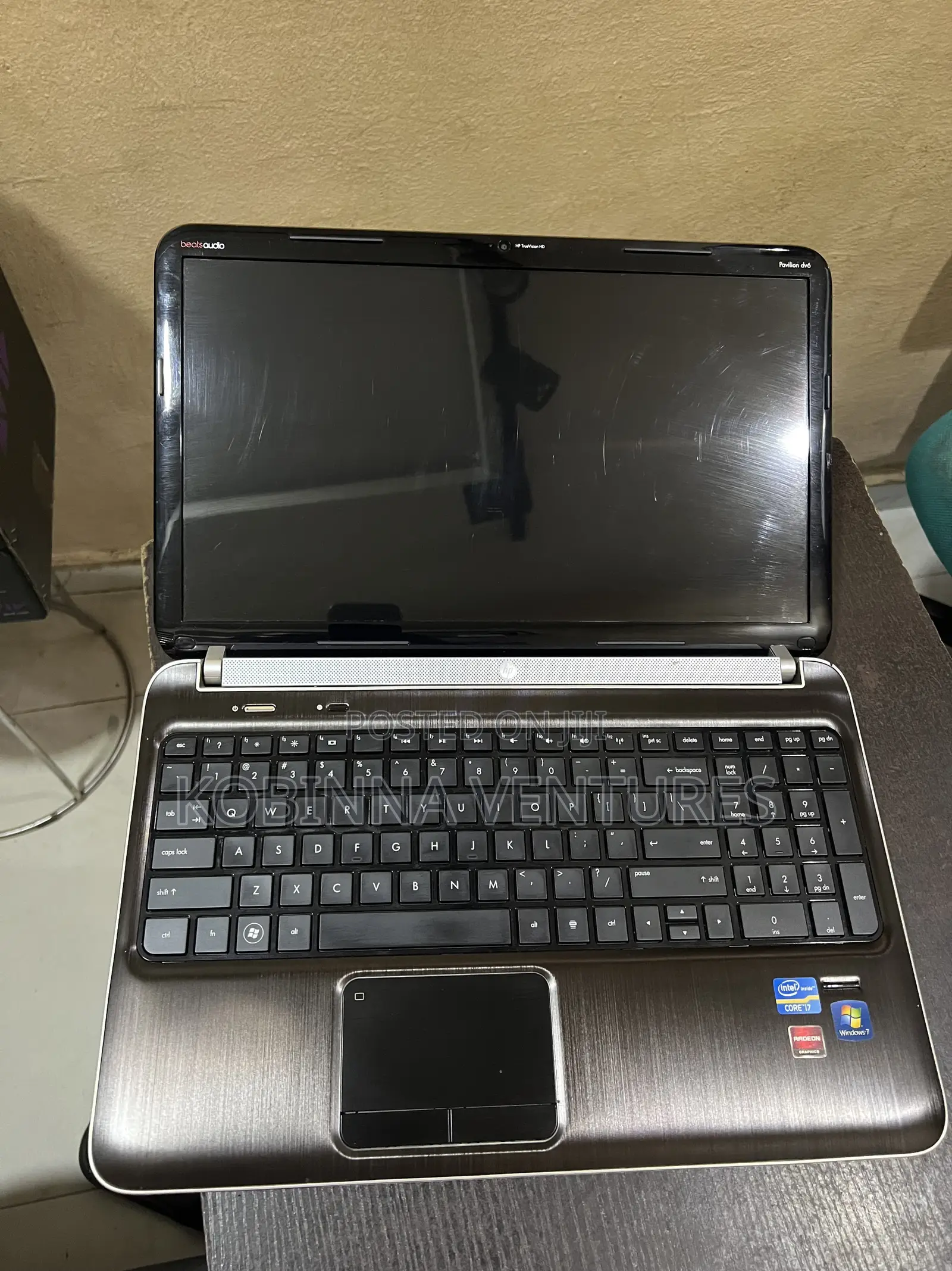 Laptop HP Pavilion Dv6 4GB Intel Core i7 HDD 320GB