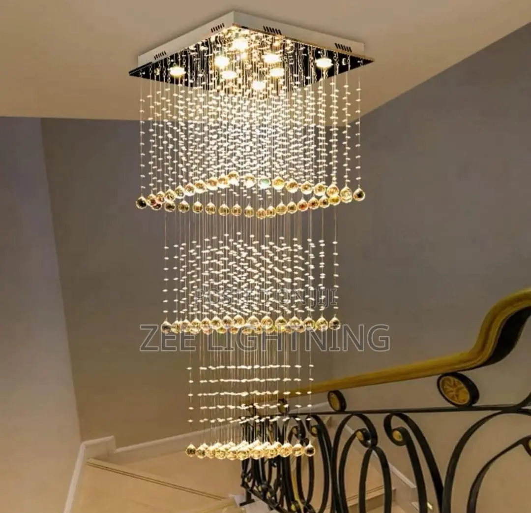 New Design Crystal Rain Drop Chandelier ( by 600m)