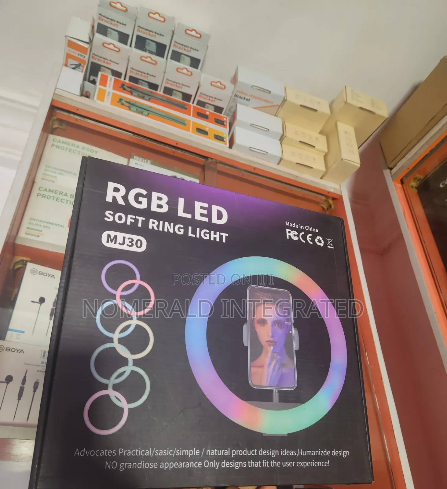 Mj30 Rgb Soft Ring Light