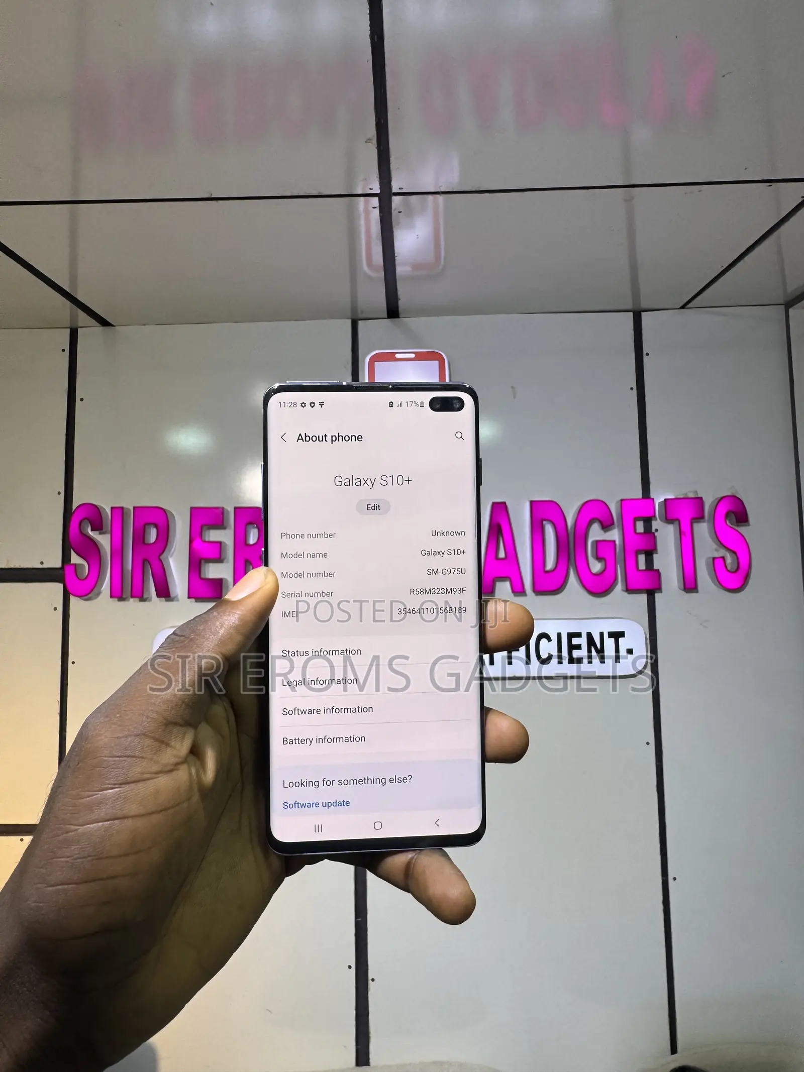 Samsung Galaxy S10 Plus 128 GB Blue