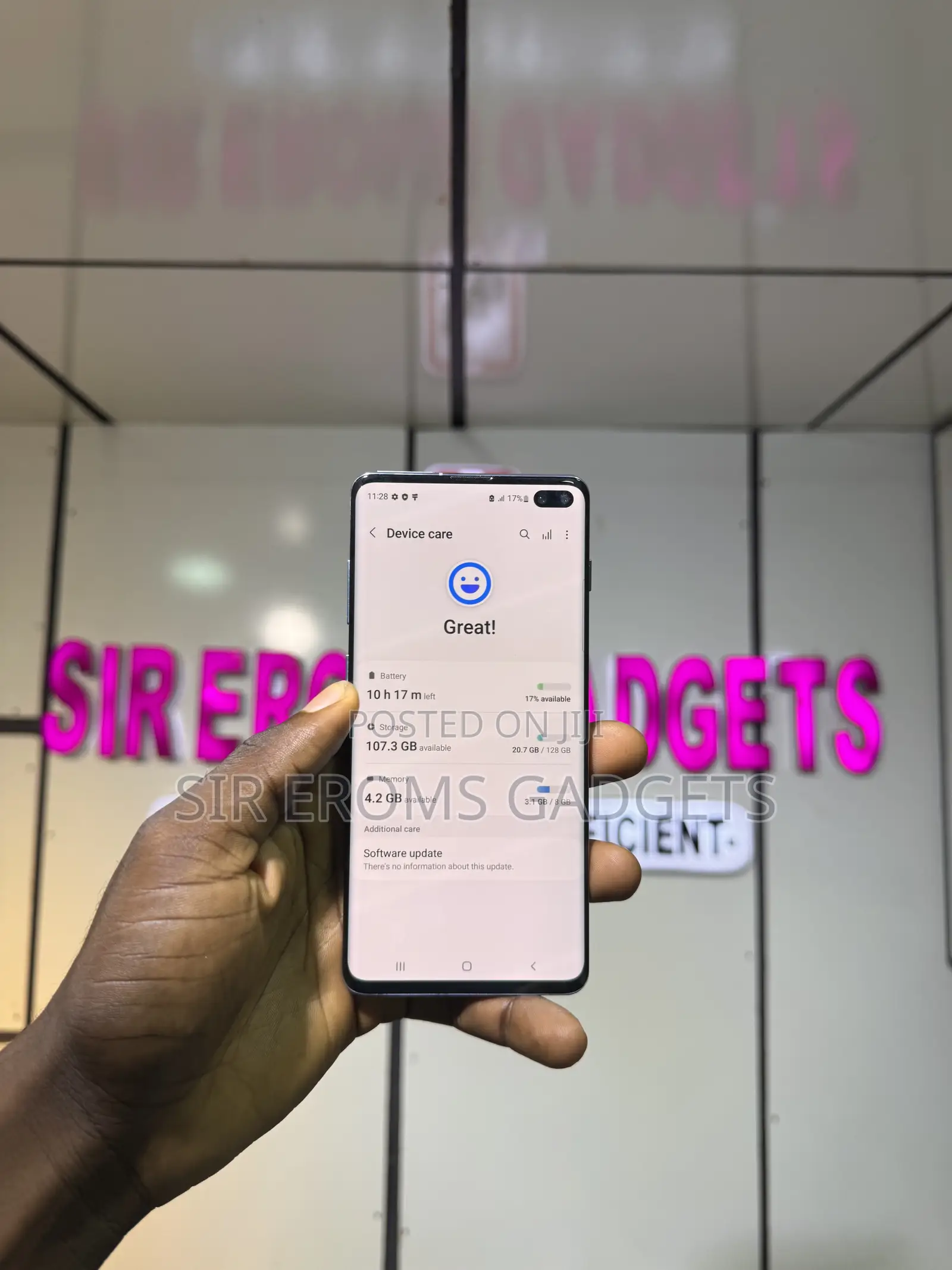 Samsung Galaxy S10 Plus 128 GB Blue