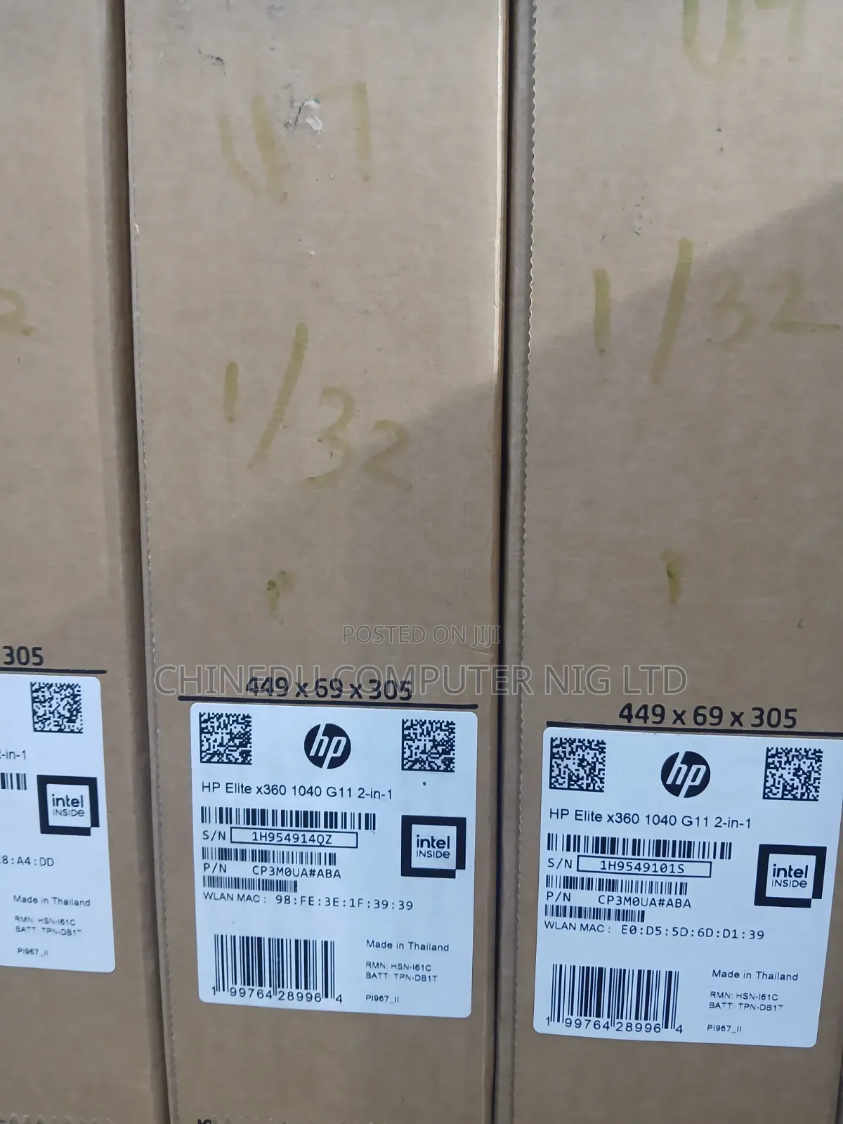 New Laptop HP EliteBook 1040 32GB Intel Core Ultra 7 SSD 1T