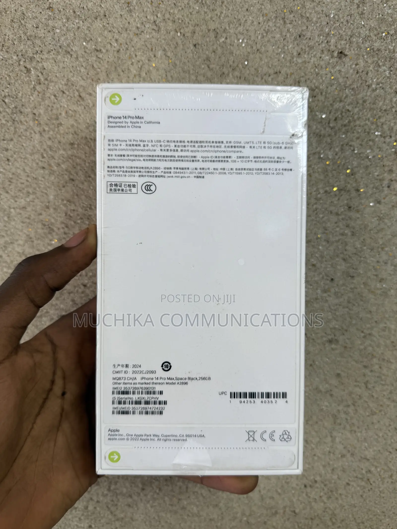 New Apple iPhone 14 Pro Max 256 GB Gold