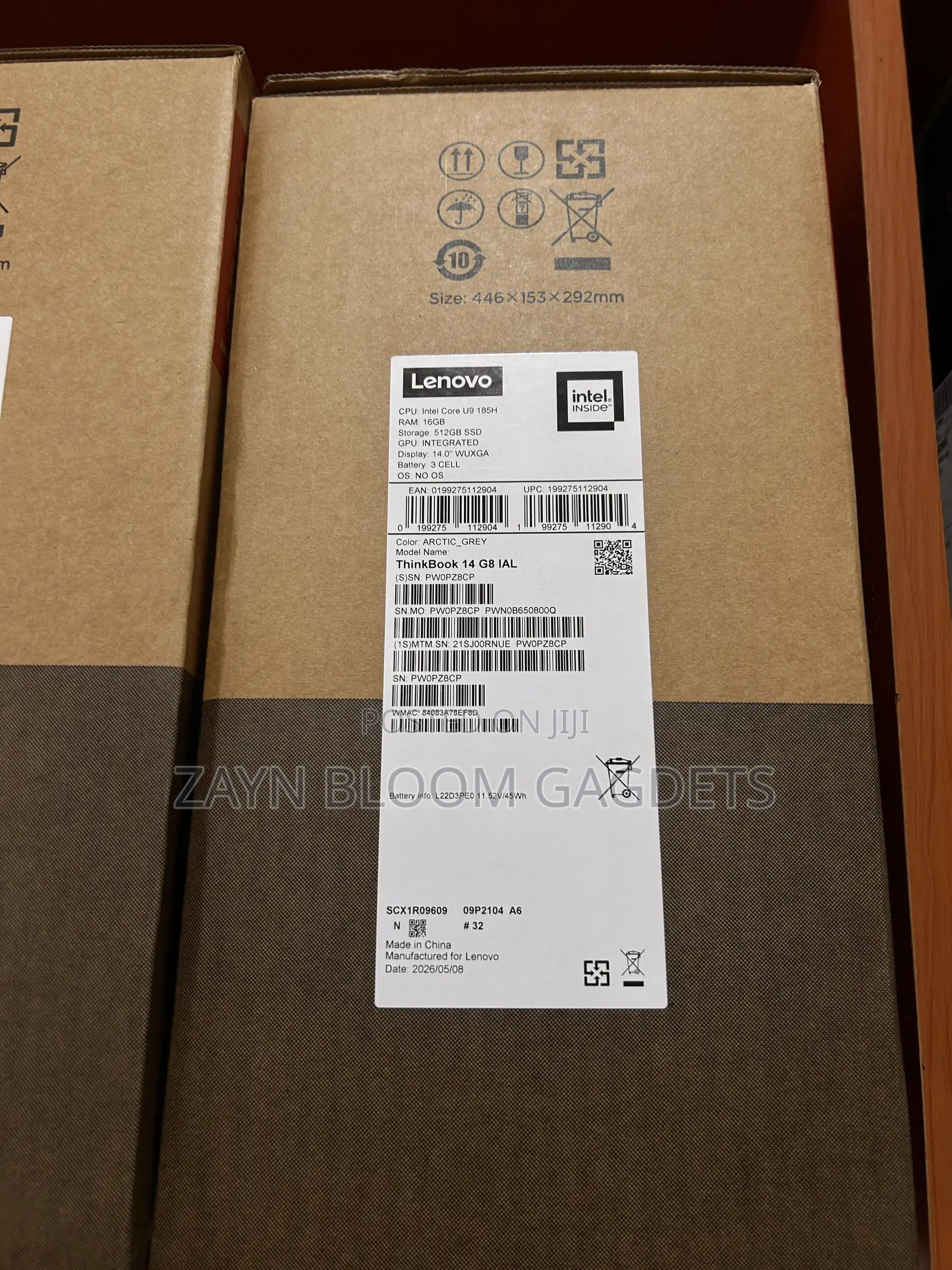 New Laptop Lenovo Thinkbook 14 16GB Intel Core Ultra 9 SSD 512GB