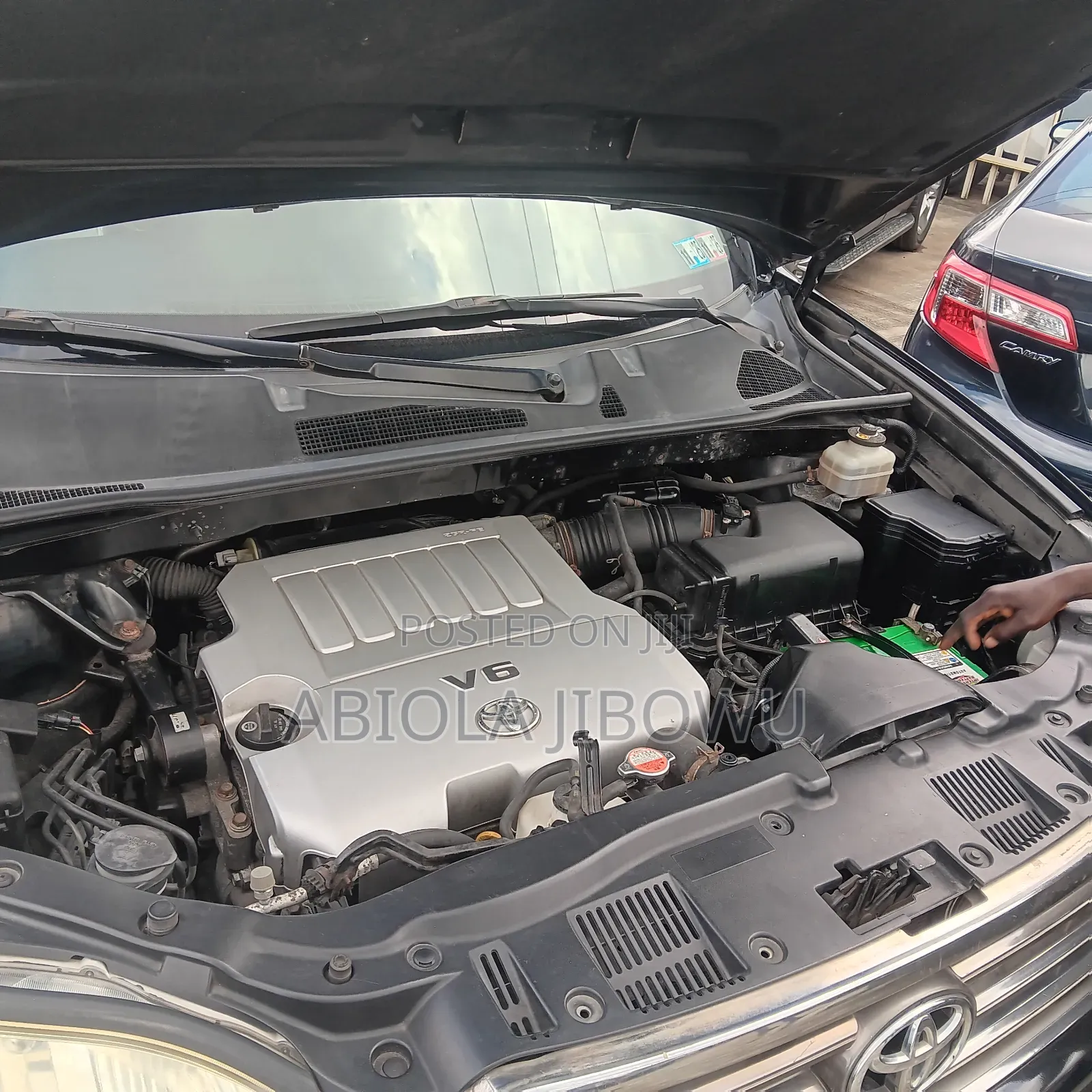 Toyota Highlander Limited 2008 Black
