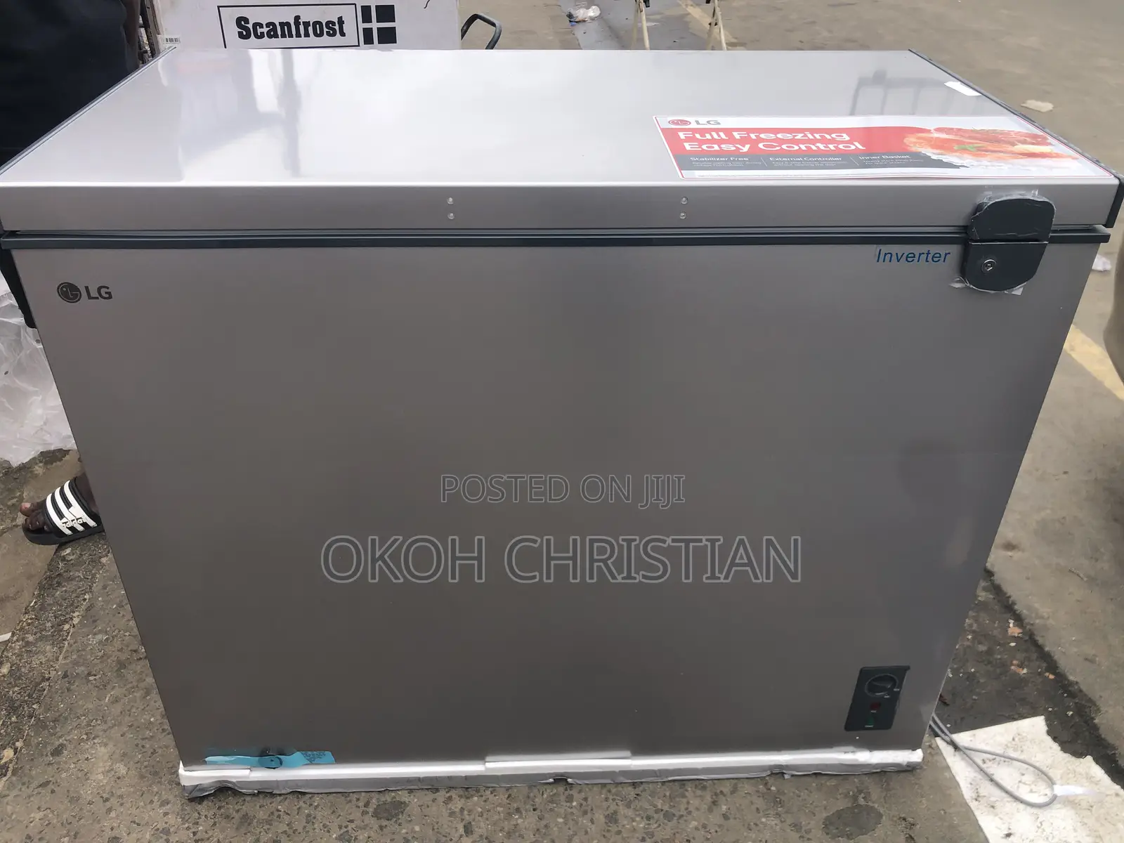 Lg 300 Liters Inverter Deep Freezer