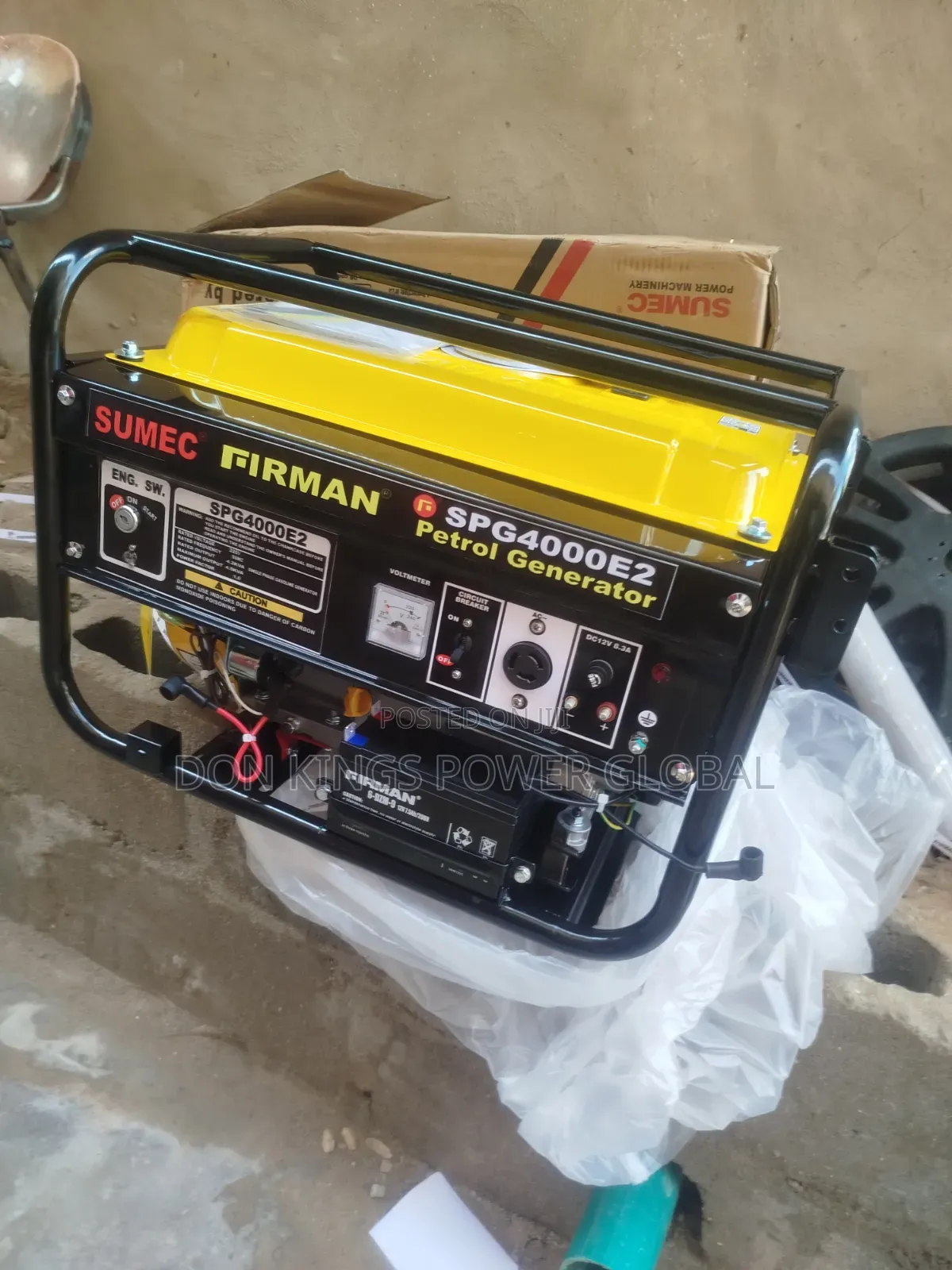 Sumac Firman Spg4000 4.5kva Efficient and Reliable Power Solution