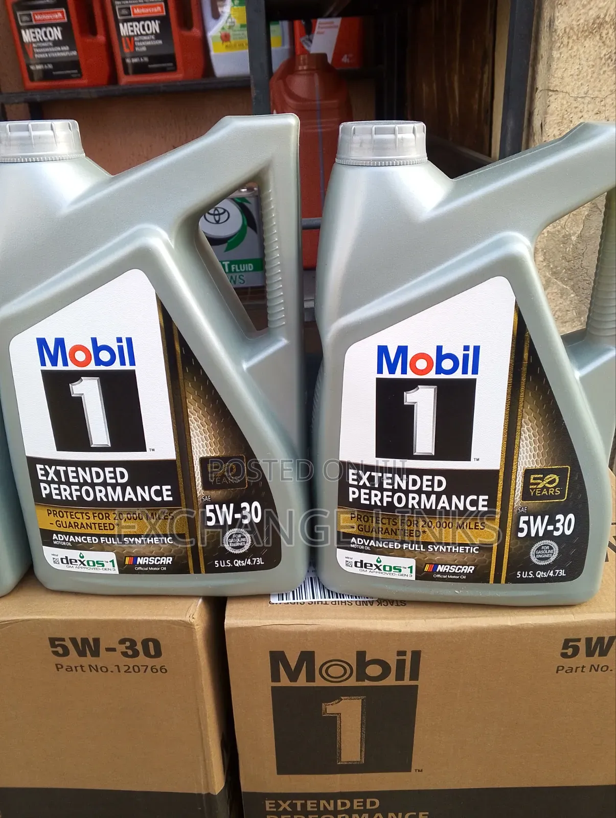 Mobil 1 5w-30 Manufactured in Usa 5l