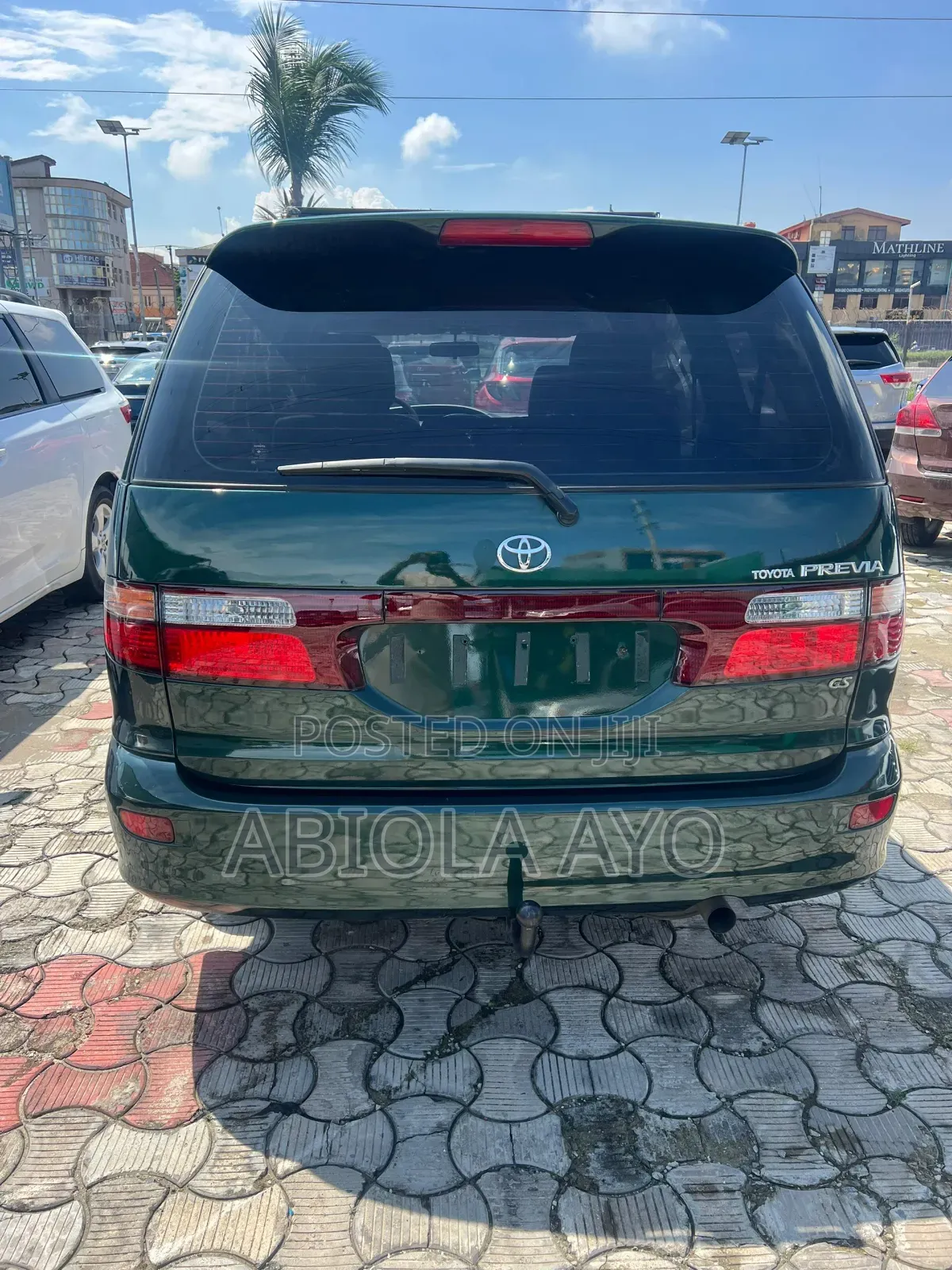 Toyota Previa 2003 Green