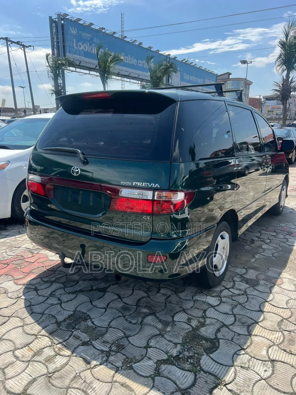 Toyota Previa 2003 Green