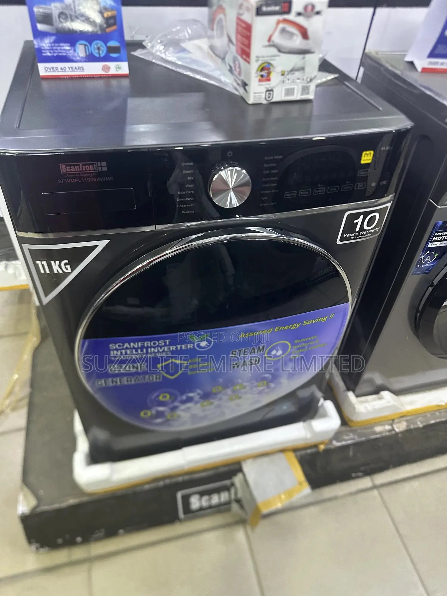 Scanforst 8kg Inverter Washing Machine Front Loader Wash and Dry